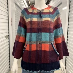 Anthropologie multi colored sweater